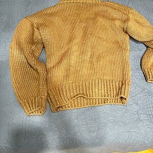Sweater knitted handmade